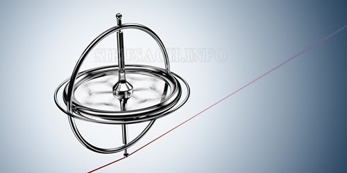 Cảm biến Gyroscope được phát triển dựa trên nguyên lý vận hành của con quay hồi chuyển