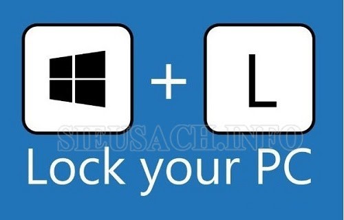 Khóa màn hình đơn giản với Windows+L