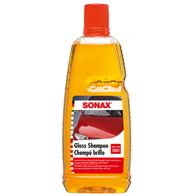 Nước rửa xe Sonax mang thương hiệu lớn