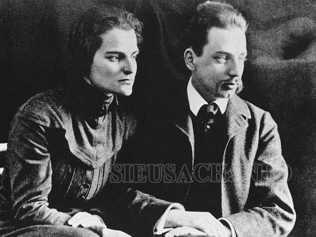 Rainer Maria Rilke và vợ