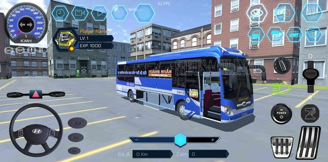 Giao diện game Bus Simulator VietNam