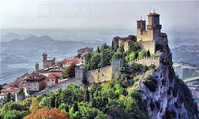 San Marino - quốc gia có diện tích nhỏ xếp thứ 3 của Châu Âu