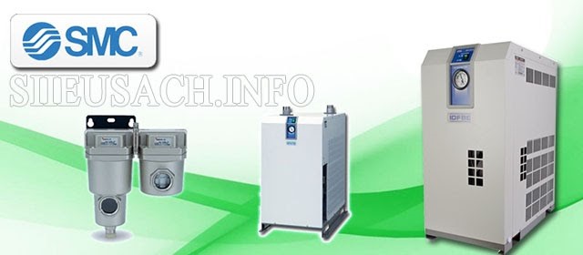 Thương hiệu SMC cung cấp 3 loại máy sấy khí