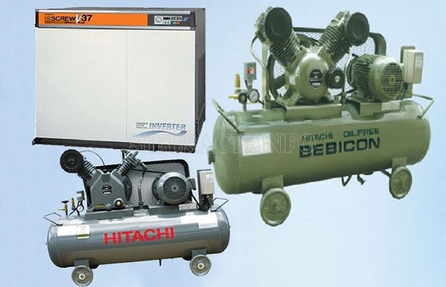 Một số model máy nén không khí Hitachi