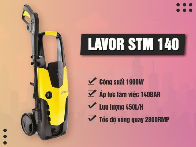Model Lavor STM 140 nhỏ gọn, tinh tế