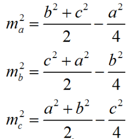 Hệ quả 2 định lý cosin trong tam giác