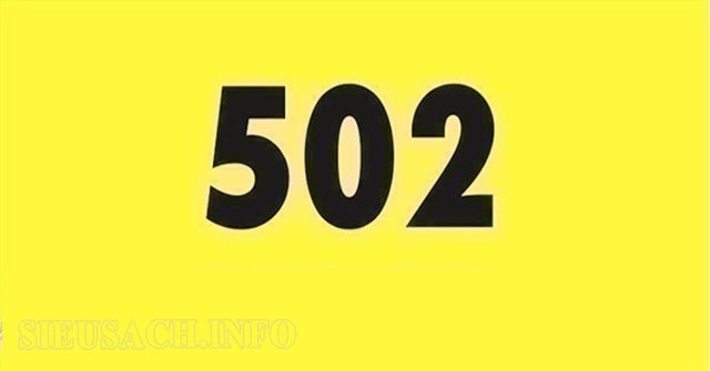 502 trong tình yêu nghĩa là anh yêu em hoặc em yêu anh
