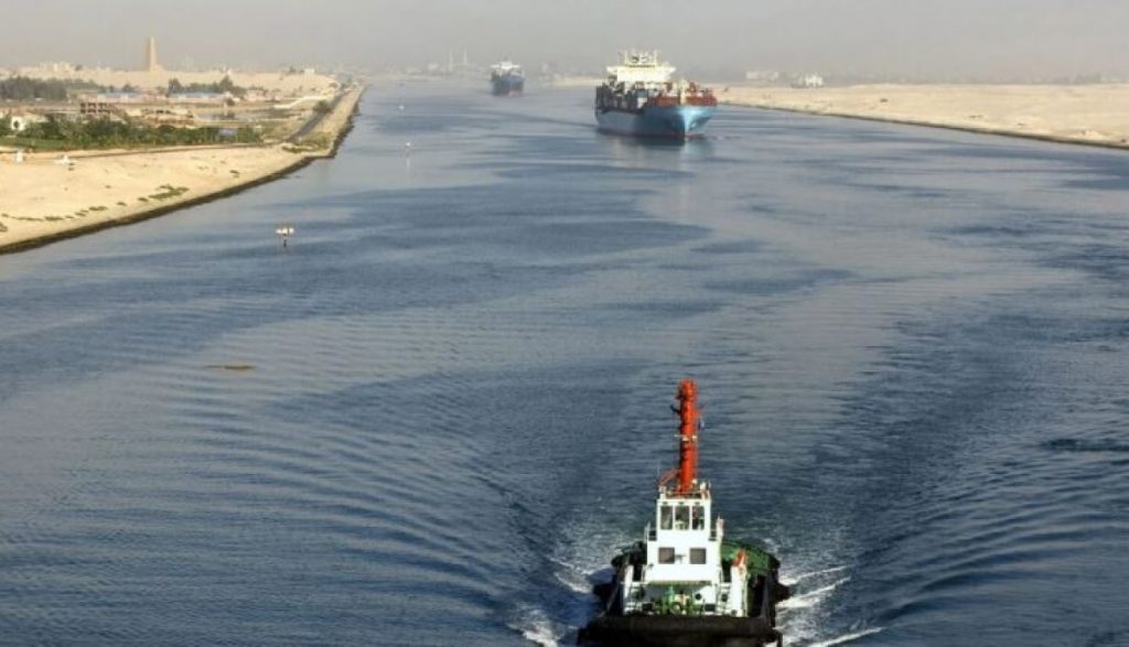 Kênh đào Suez là tuyến đường tắt vô cùng quan trọng giữa châu u và châu Á