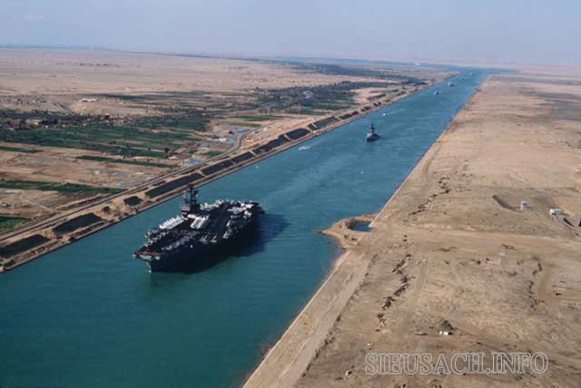 Kênh đào Suez có vai trò vô cùng quan trọng hiện nay