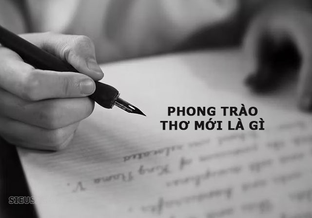 Phong trào thơ mới là phong trào tiêu biểu của thơ ca Việt Nam thế kỉ XX