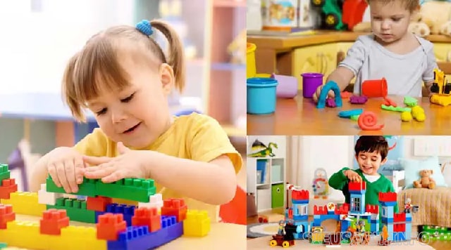 Trẻ có thói quen sắp xếp đồ chơi có tổ chức