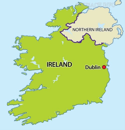 Thủ đô Ireland là Dublin - một điểm du lịch độc đáo