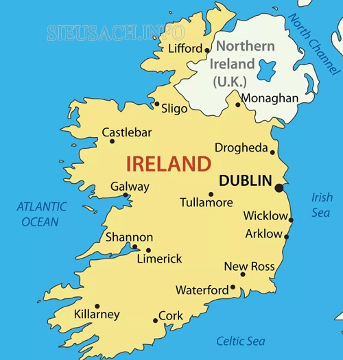 Ireland là một nước thuộc địa nằm ở châu Âu
