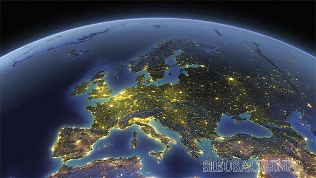Vị trí địa lý của Châu Âu