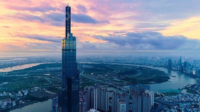 Tòa nhà landmark 81 tại TP. Hồ Chí Minh cao nhất tại Việt Nam