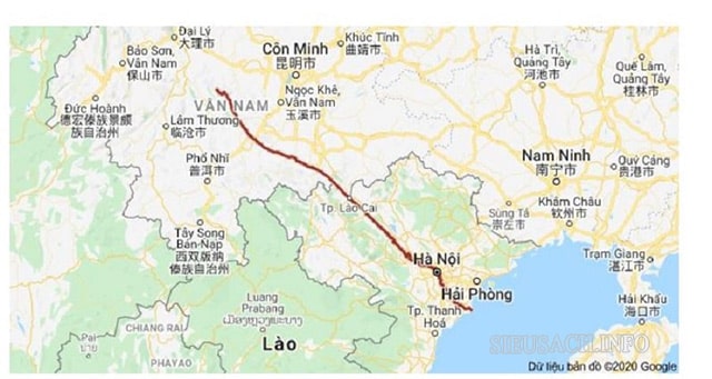 Sông Hồng bắt nguồn từ Nguy Sơn- Vân Nam - Trung Quốc