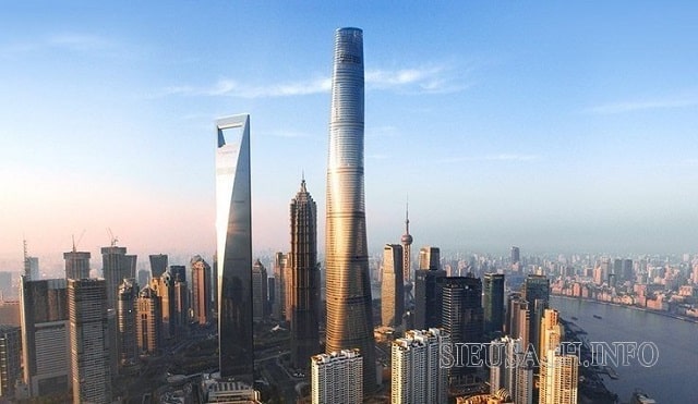 Tháp thượng hải - một trong những tòa tháp cao nhất thế giới hiện nay