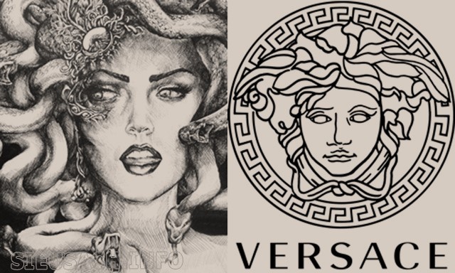 Logo của thương hiệu nổi tiếng Versace lấy hình ảnh nữ thần Medusa