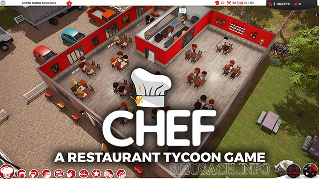 A Restaurant Tycoon Game - game nấu ăn hay trên PC, laptop