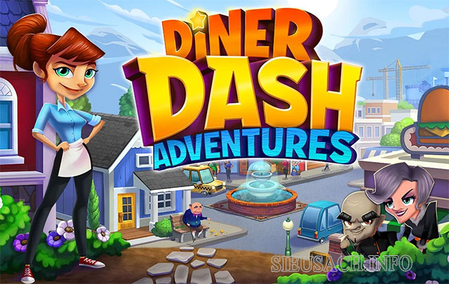 Diner DASH Adventures - game nấu ăn mobile hay