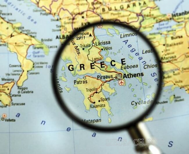 Hy Lạp nằm ở phía Nam châu Âu