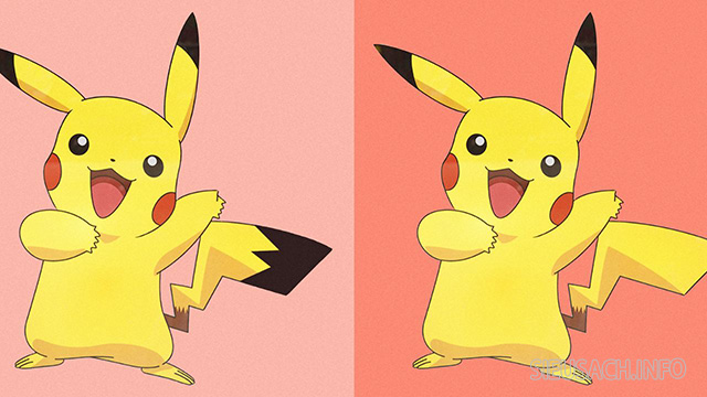 Nhầm lẫn vết đen trên đỉnh đuôi của Pikachu
