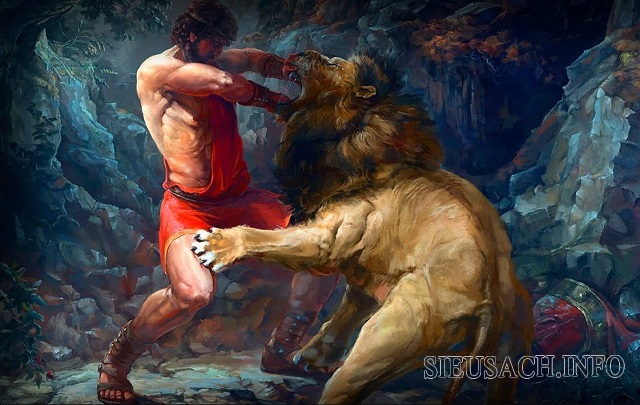 Hercules và con sư tử mình đồng da sắt Nemean