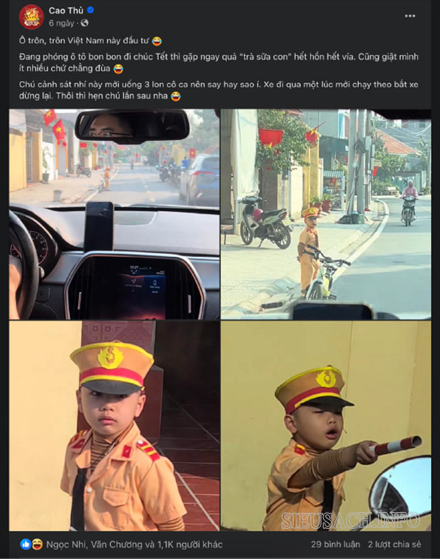 Bài đăng trend “Trôn Việt Nam” có lượng tương tác khủng trên Facebook