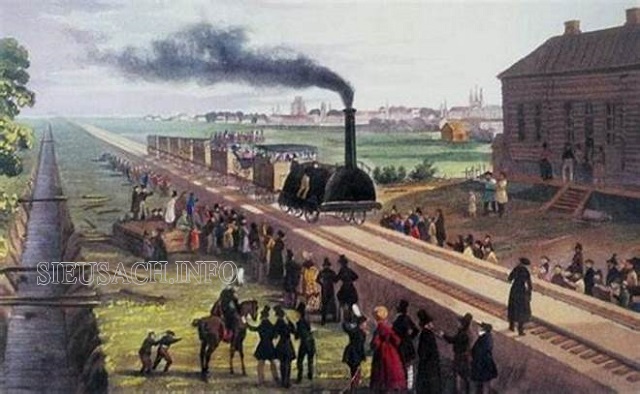 Hình ảnh minh họa cuộc cách mạng công nghiệp ở Anh