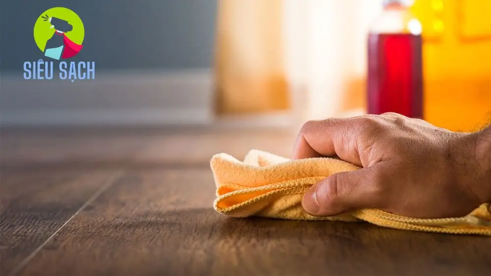 Các bước chuẩn bị trước khi làm sạch sàn gỗ