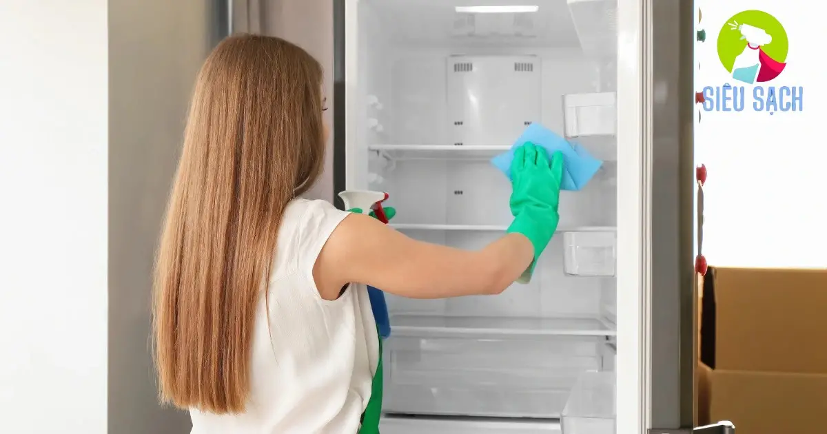 Các mẹo giữ vệ sinh tủ lạnh kéo dài