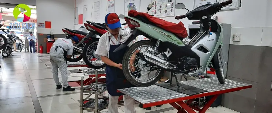 Lịch trình bảo dưỡng xe máy Honda