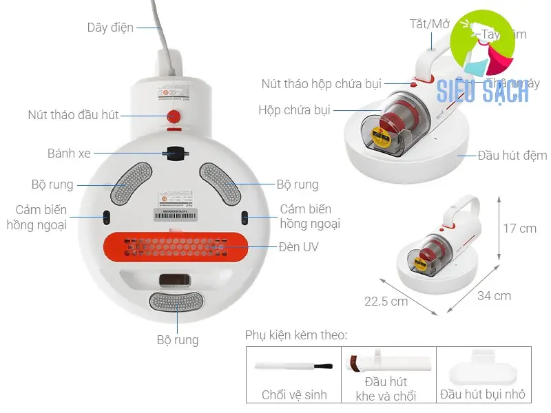 Review các model máy hút bụi nệm Xiaomi phổ biến nhất hiện nay