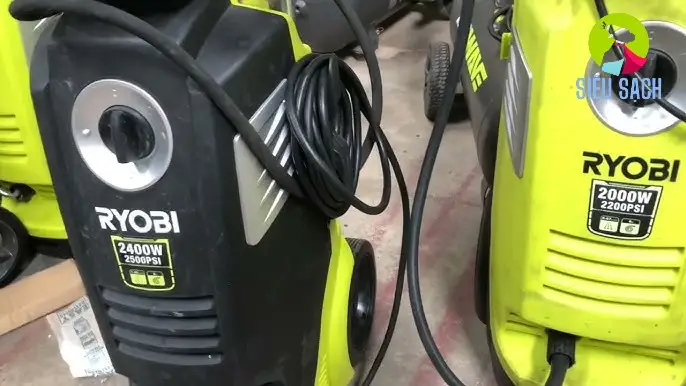 Máy Rửa Xe Ryobi 2400W