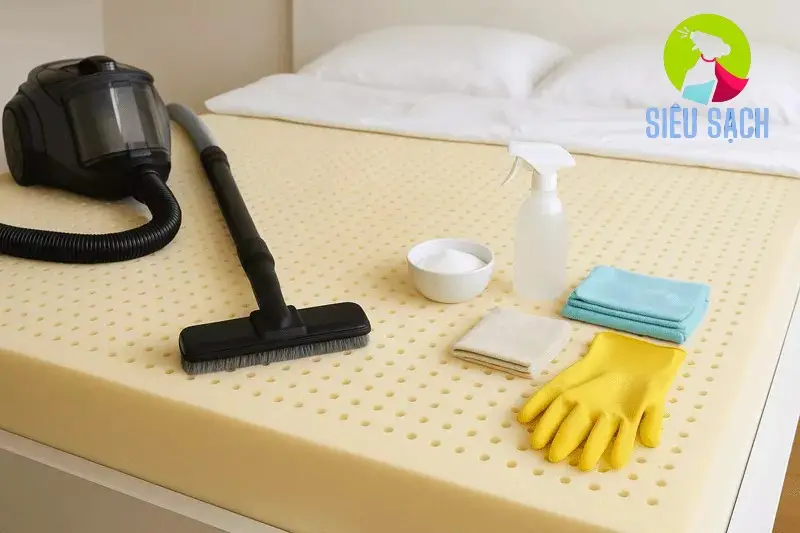 Các Bước Chuẩn Bị Trước Khi Vệ Sinh Nệm Cao Su Nhân Tạo Các Bước Chuẩn Bị Trước Khi Vệ Sinh Nệm Cao Su Nhân Tạo