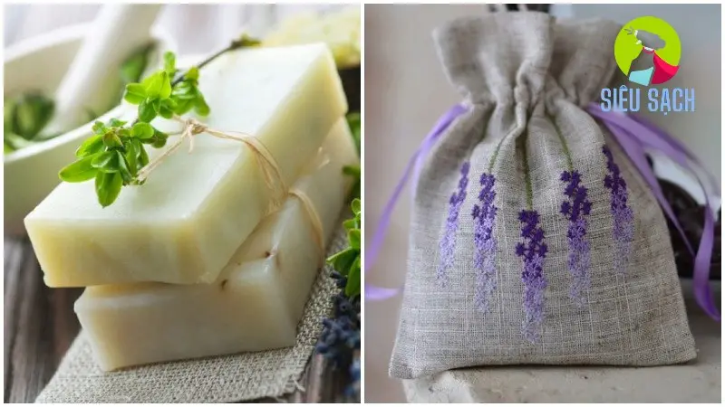 Túi thơm từ hoa khô Túi thơm từ hoa khô