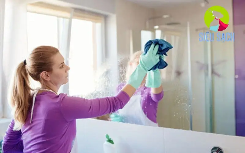 Các phương pháp vệ sinh gương nhà tắm khác Các phương pháp vệ sinh gương nhà tắm khác