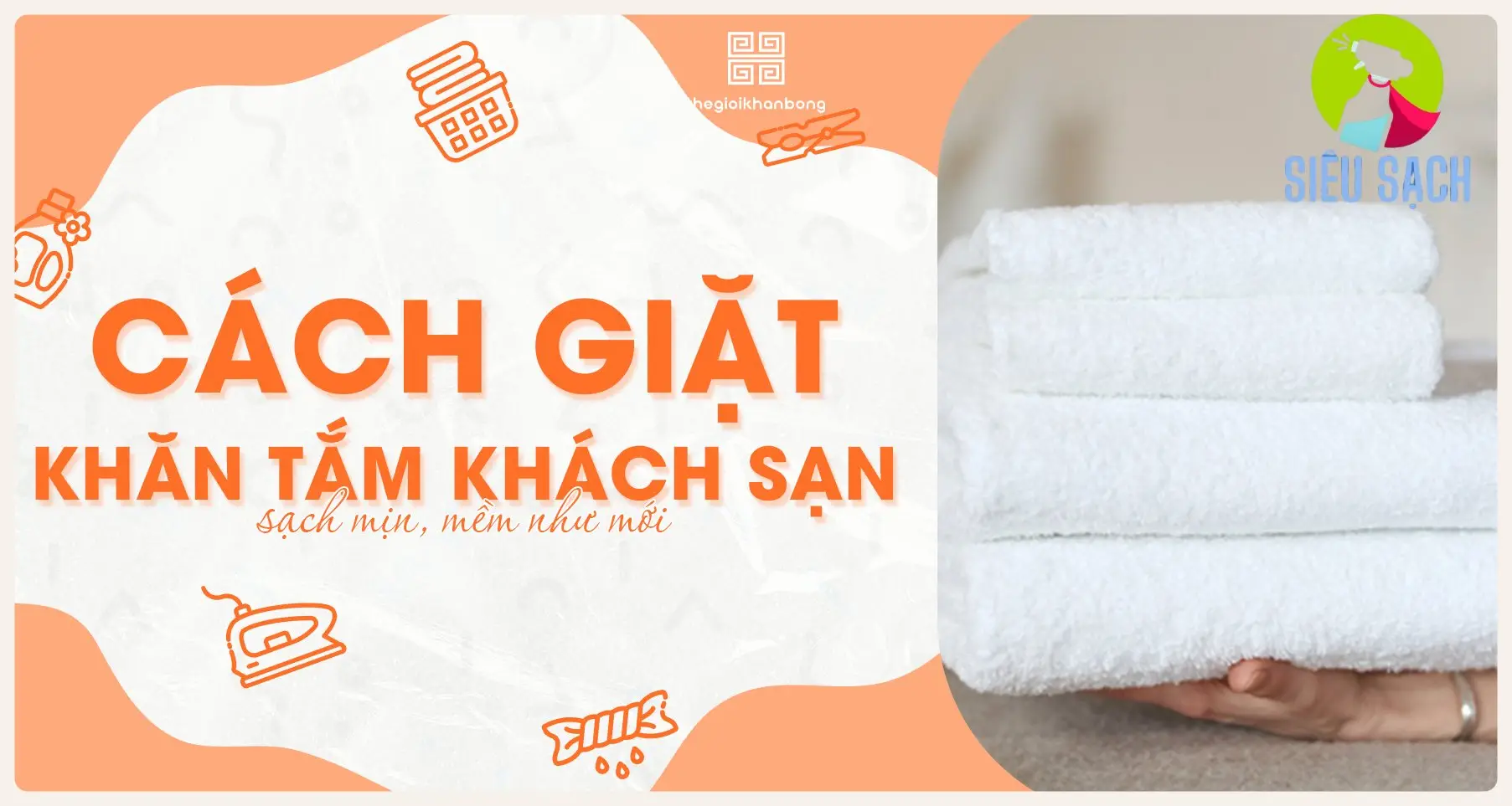 Tại sao khăn tắm bị khô cứng và xơ sau một thời gian sử dụng?